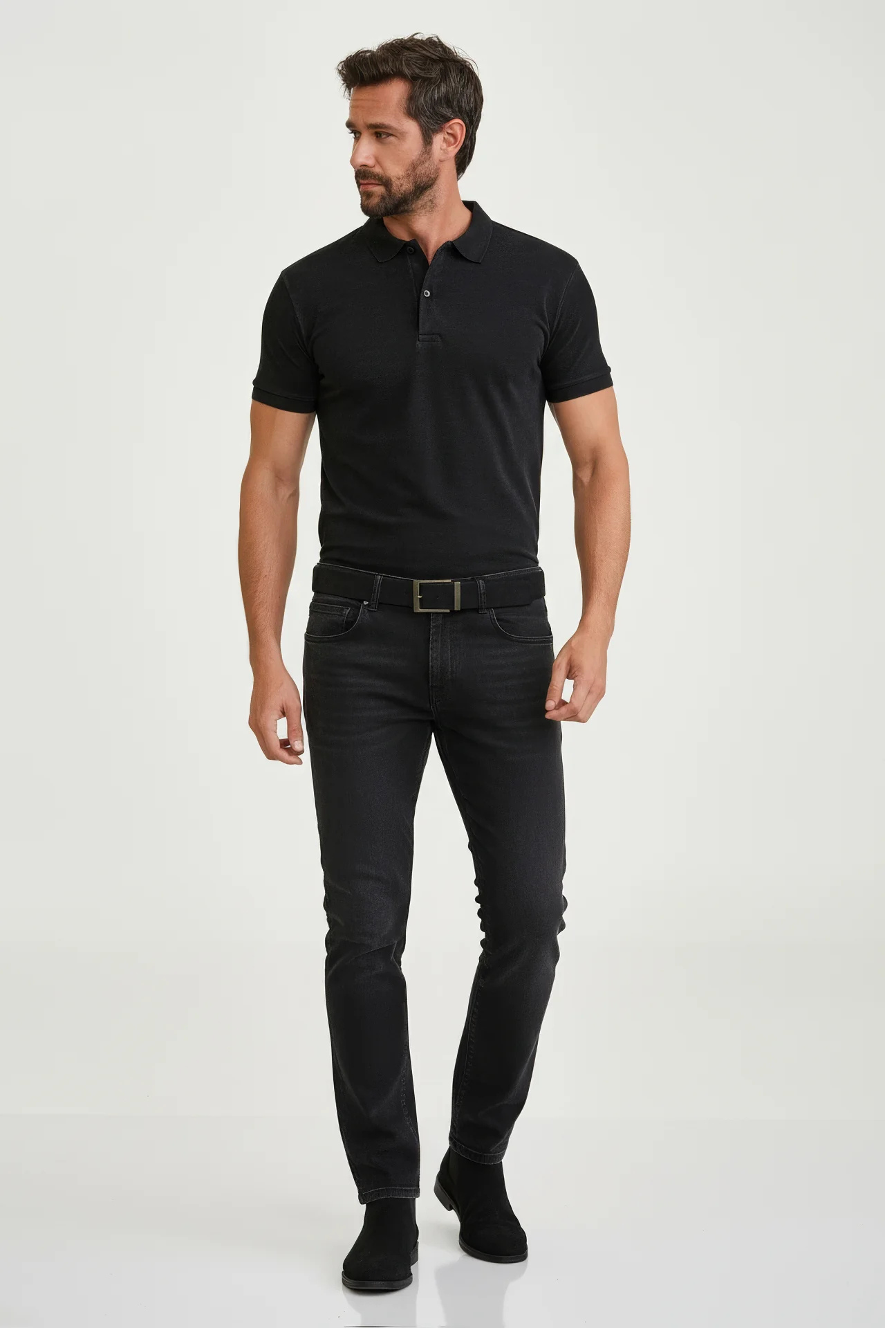 LUXURY BLACK DENIM JEANS – PREMIUM FABRIC WITH SUPERIOR COMFORT
